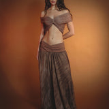 Amara Skirt | Golden Veil