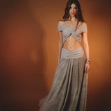 Amara Skirt | Morning Mist